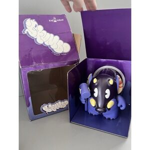 Kidrobot X Tristan Eaton 5" Skumbo Purple Felony 2004 Gasmask Elephant Vinyl Toy